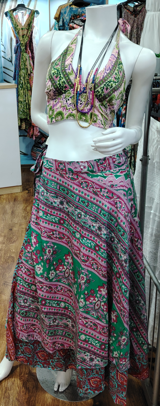 Tie up halter top