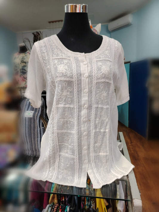 Top with sleeves